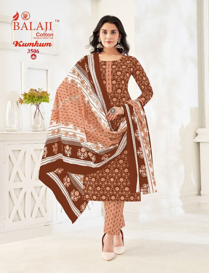 Kumkum Vol 35 By Balaji Pure Cotton Dress Material Wholesale Market In Surat
